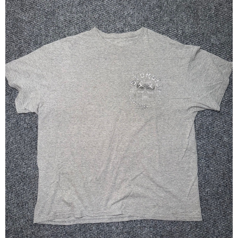 2015 Sturgis 75th Annual Black Hills Rally Gray Graphic T-Shirt South Dakota XL